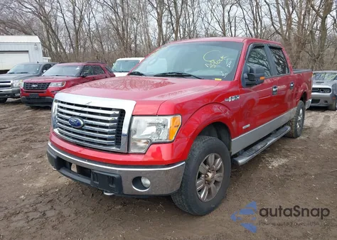 2012 Ford F-150 Xlt from USA, damaged, VIN 1FTFW1ET4CFA37037